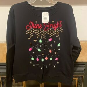 Hanes Oversized Holiday Sweater (size L 12-14) NWT